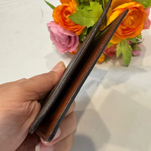 Authentic Louis Vuitton Brown Monogram Card Holder - Picture 5 of 11